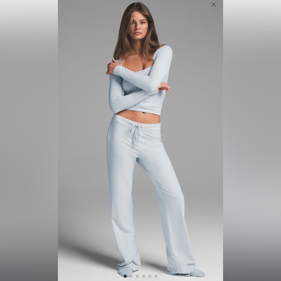 NWT SKIMS Women's Cotton Jersey Set | 2 Piece Lounge Set | Size Small - Picture 1 of 7